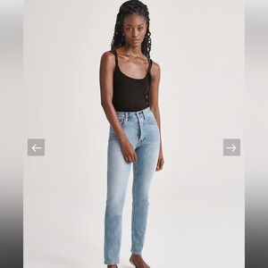 Denim Forum 90’s scoop tank size XS